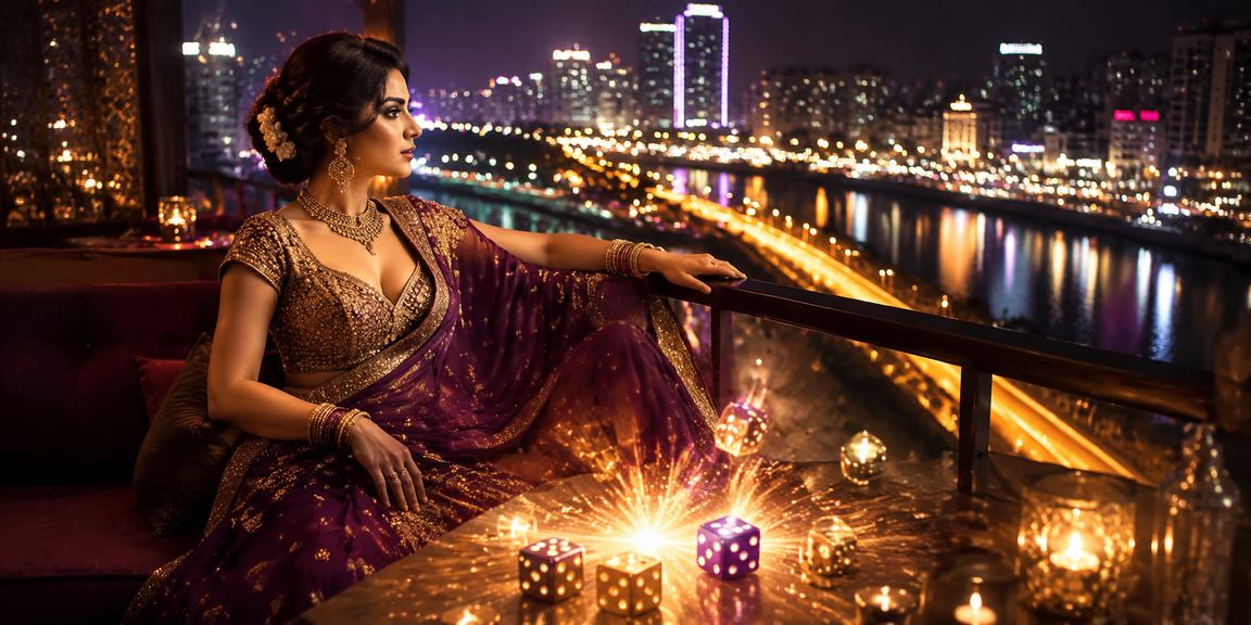 Ahmedabad riverfront dice game and betting lounge